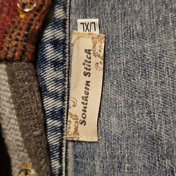 Aztec Print Jean Jacket - Picture 2 of 4